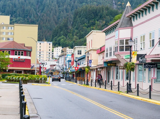 US Alaska Juneau downtown