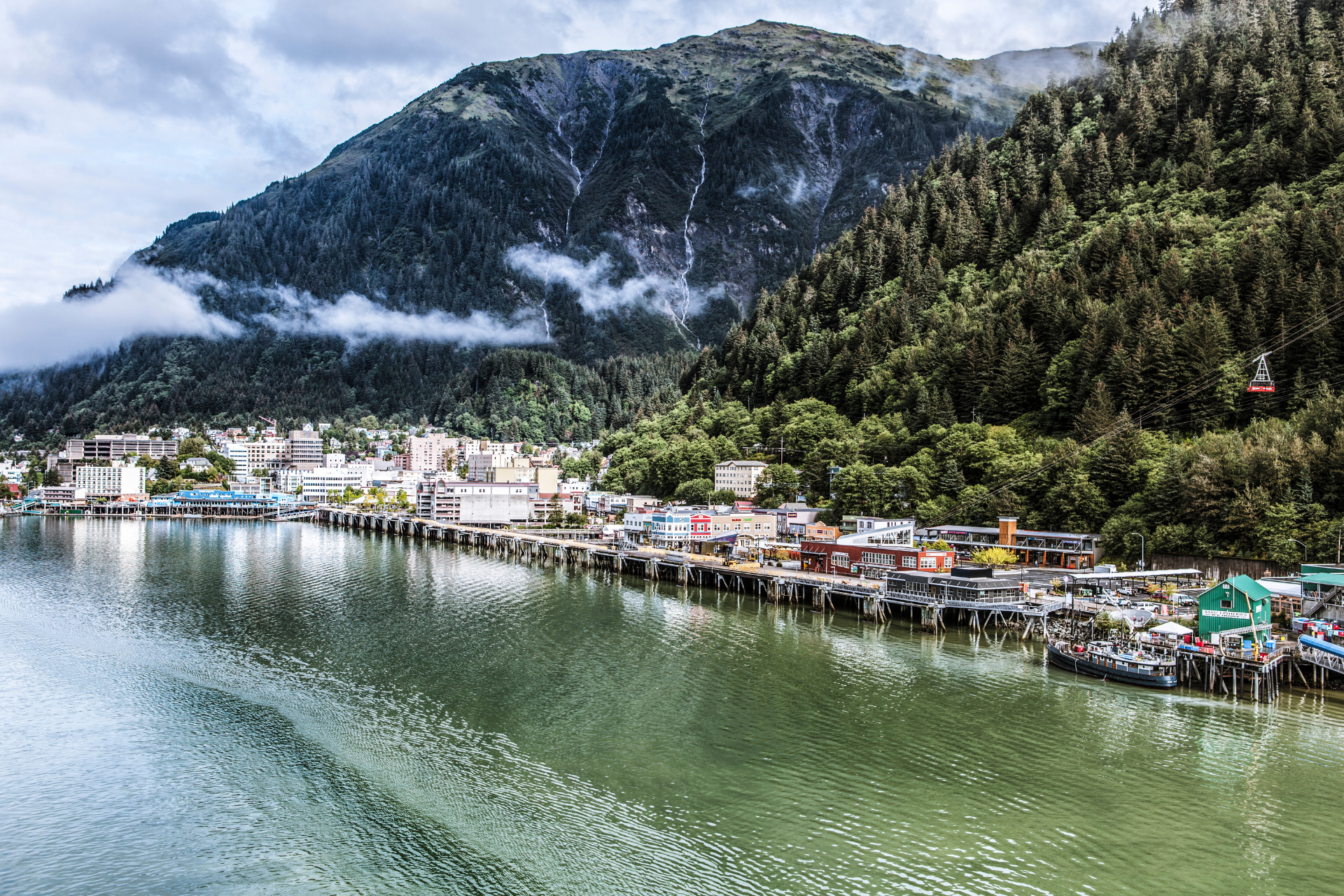 US Alaska Juneau skyline