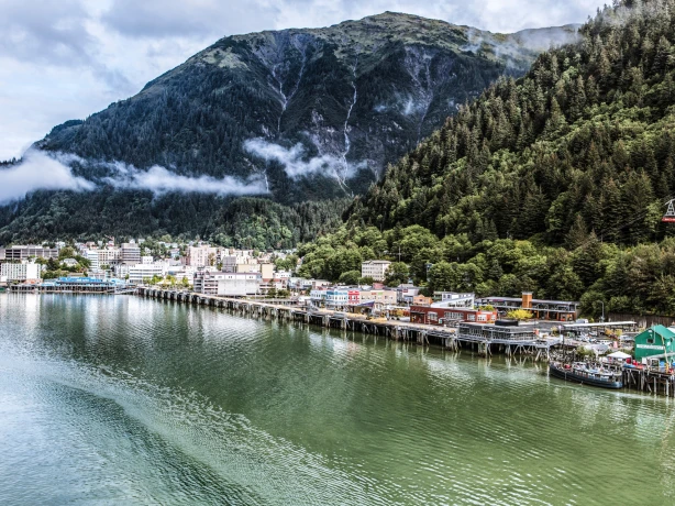 US Alaska Juneau skyline