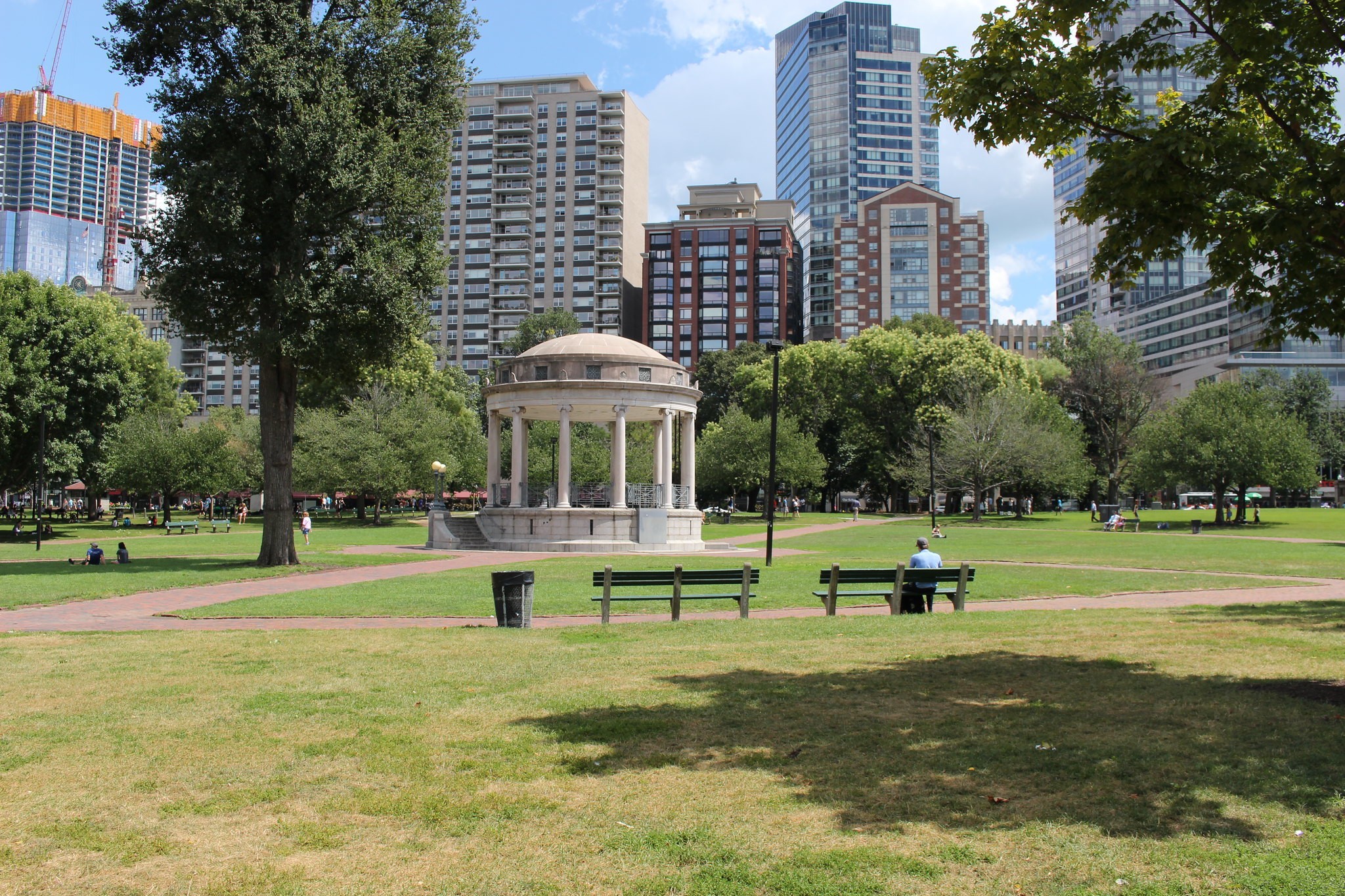 USA New England Massachusetts Boston Common