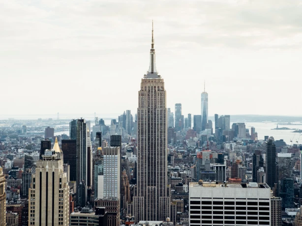 USA New York City empire state building