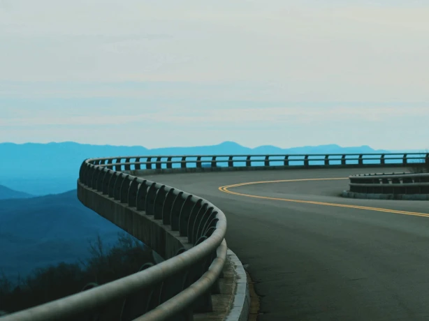 USA North Carolina road blue ridge parkway unsplash