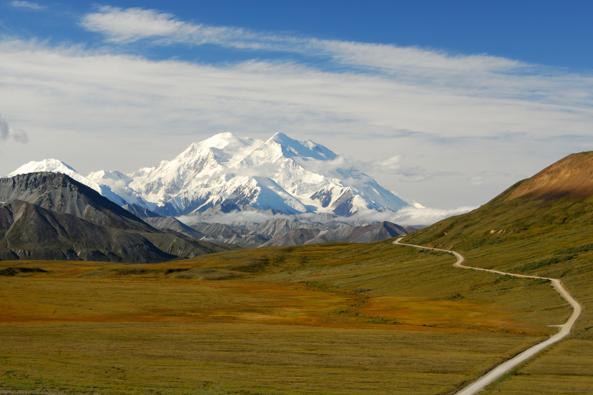 US Alaska Denali National Park Mount Mc Kinley