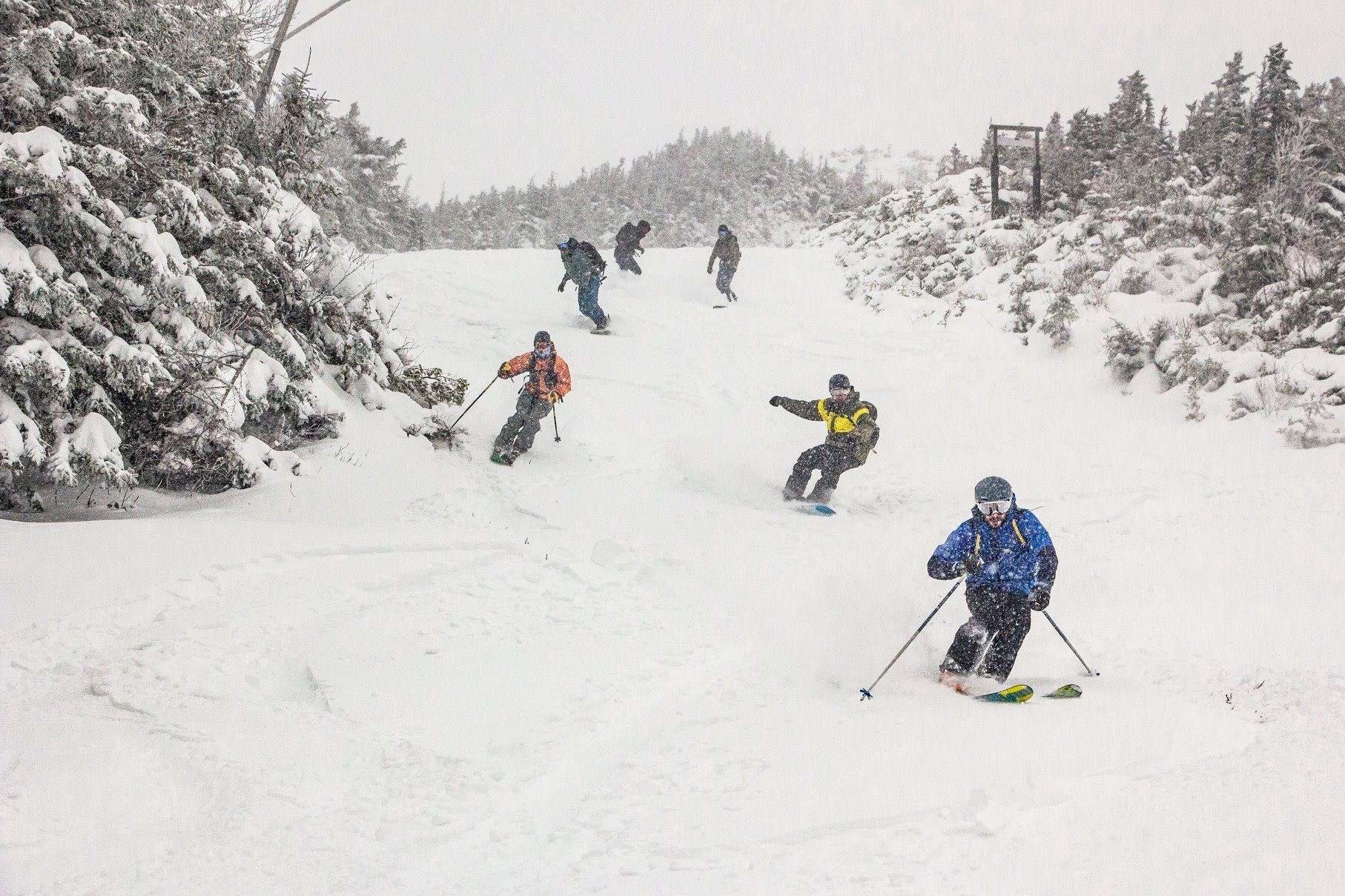 USA New England Vermont Jay Peak