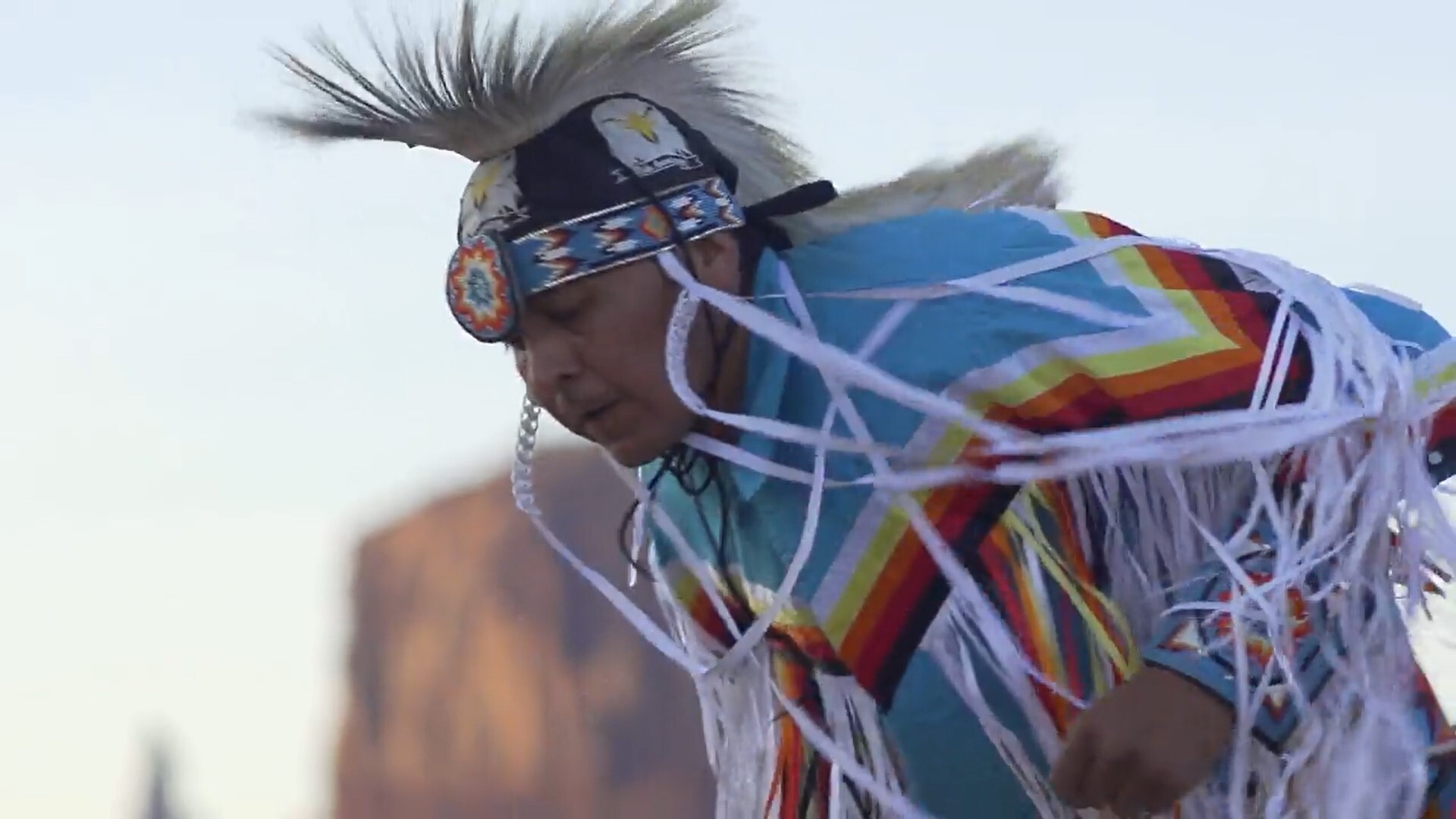 USA Utah Canyon Country Monument Valley Navajo Tänzer