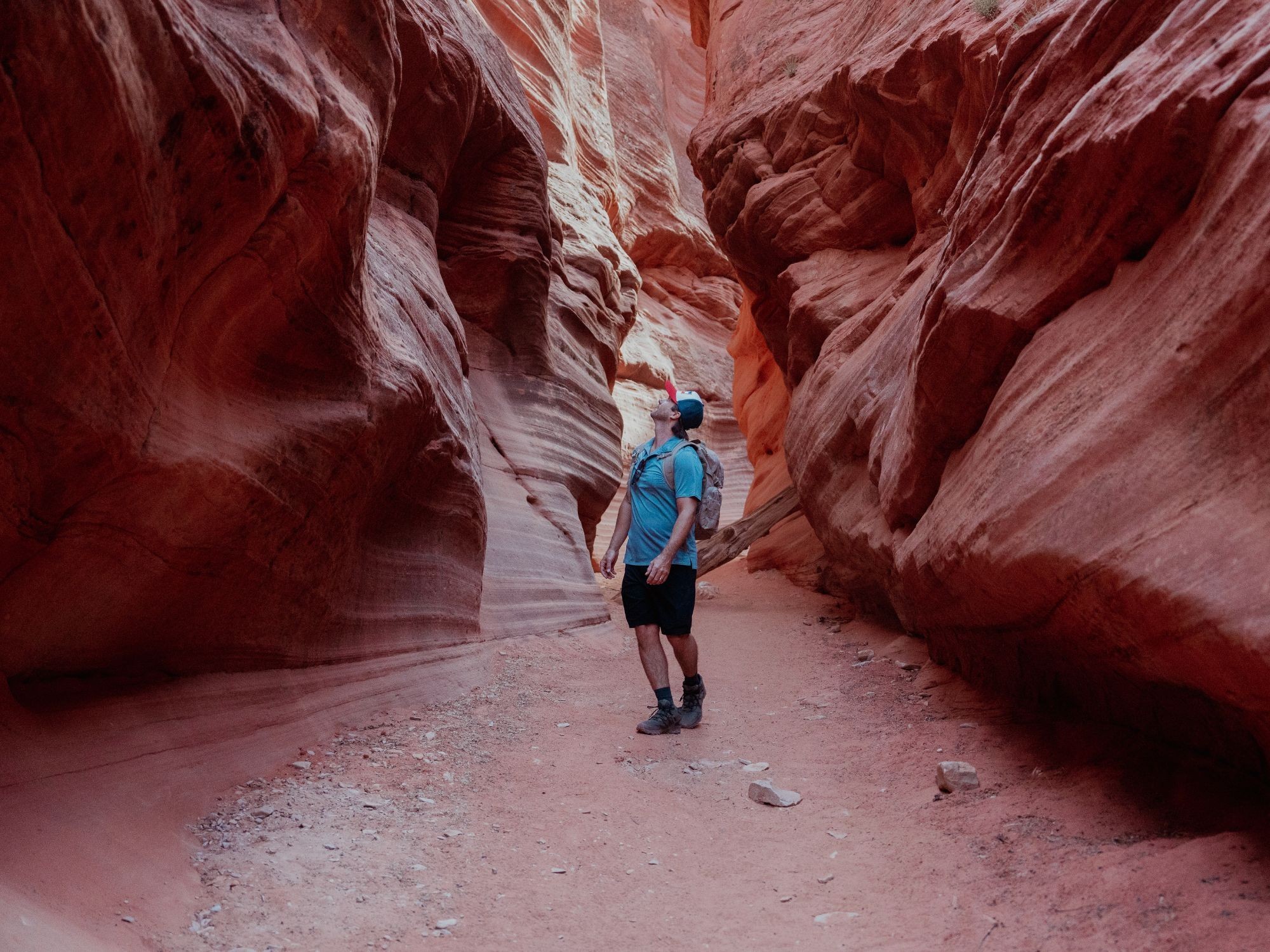USA Utah Kane County Slot Canyon