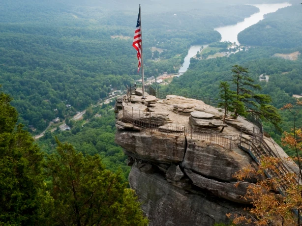 US North Carolina Chimney Rock State Park