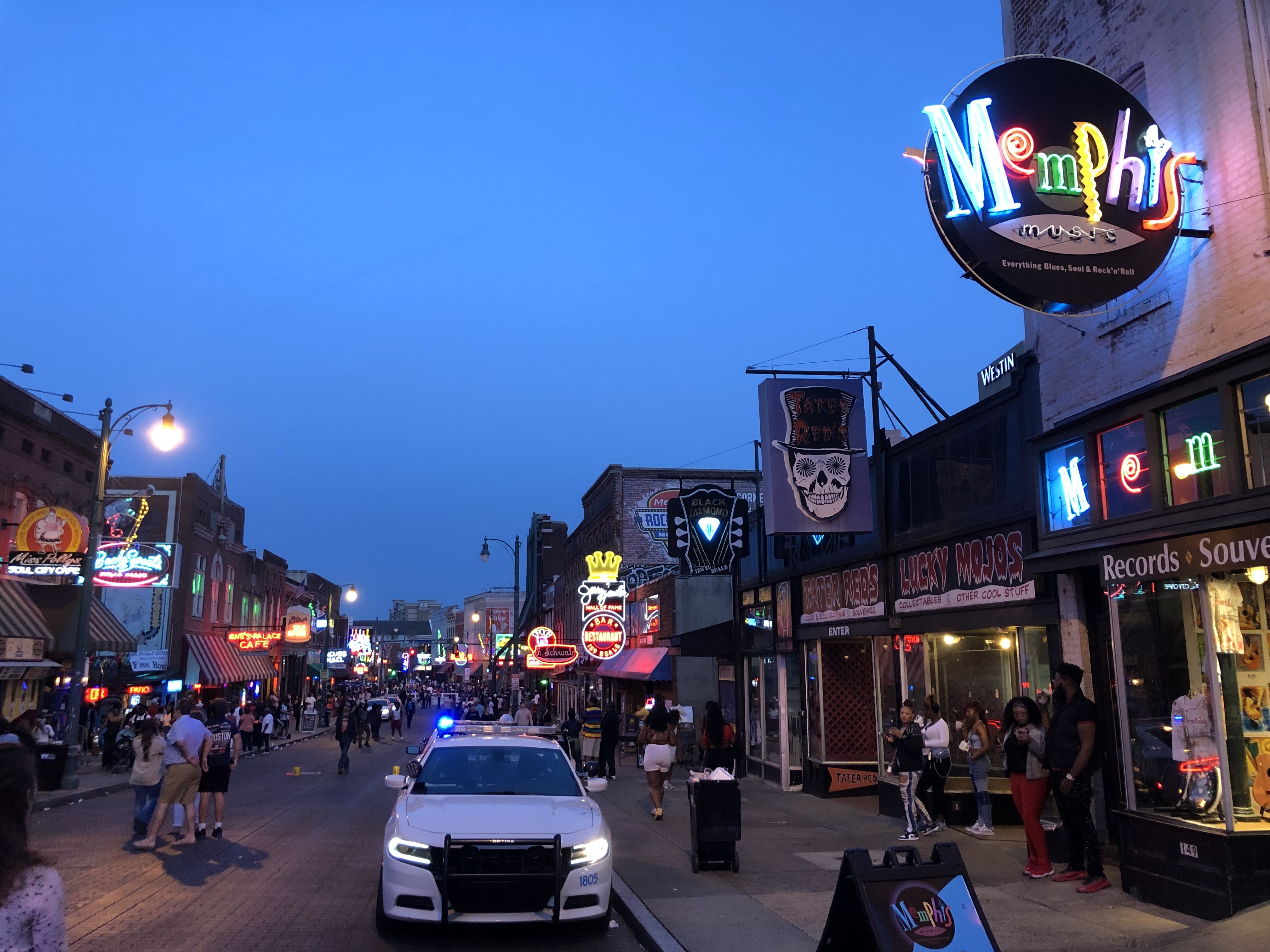 US Tennessee Memphis Beale street