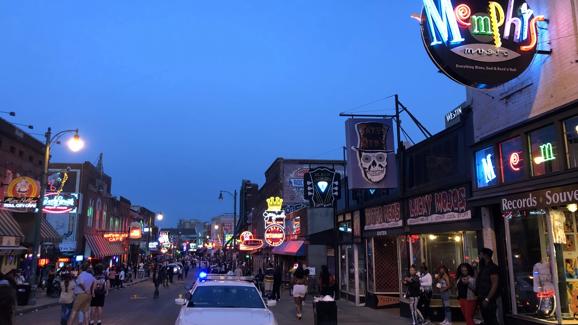 US Tennessee Memphis Beale street