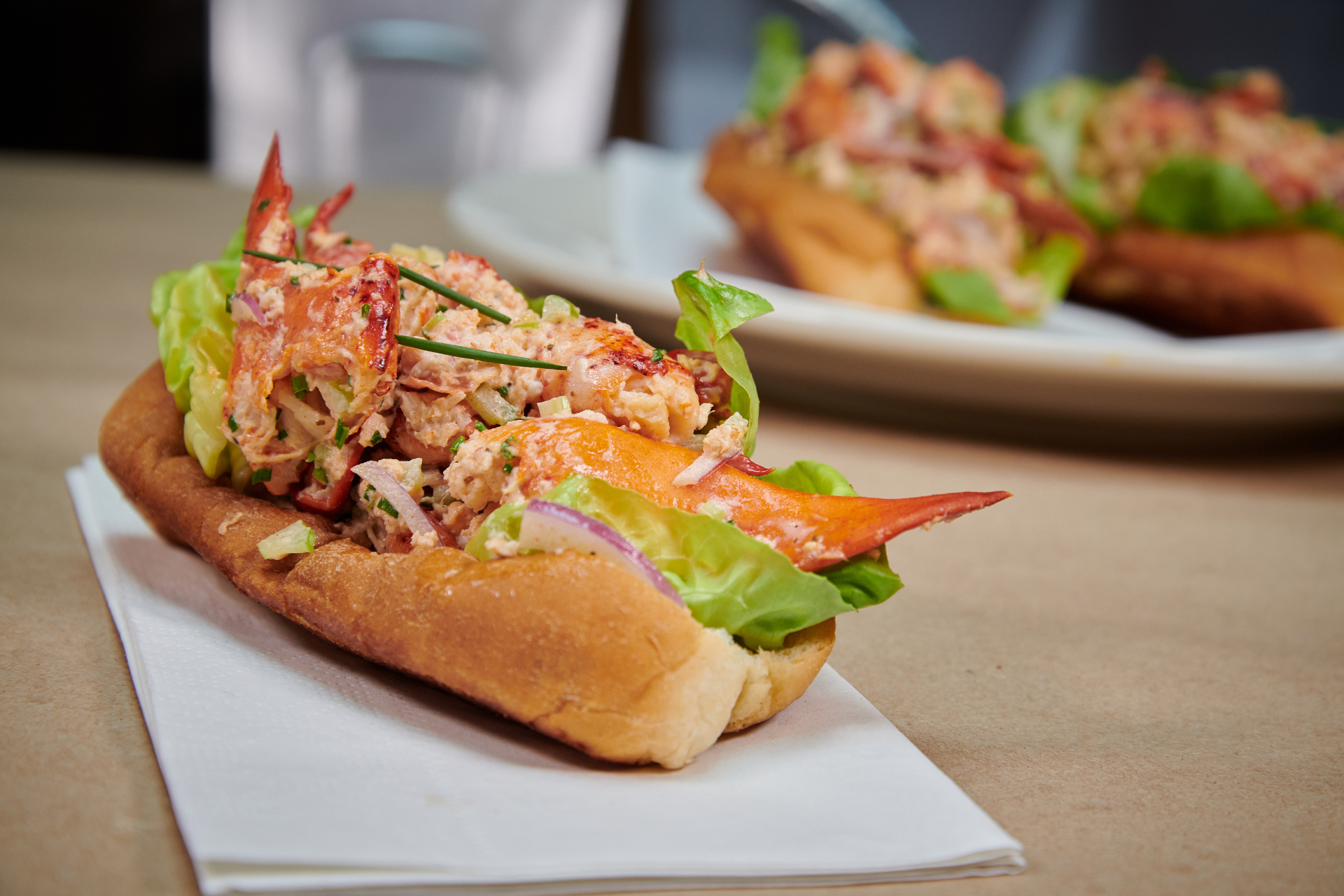 USA New England lobster roll