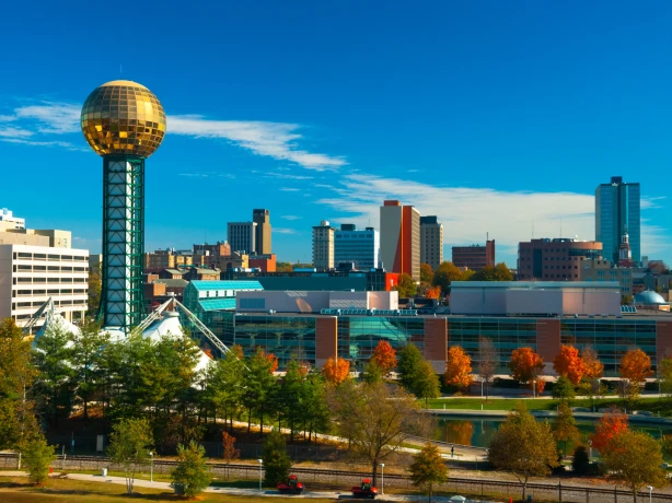 USA Südstaaten Tennessee knoxville skyline