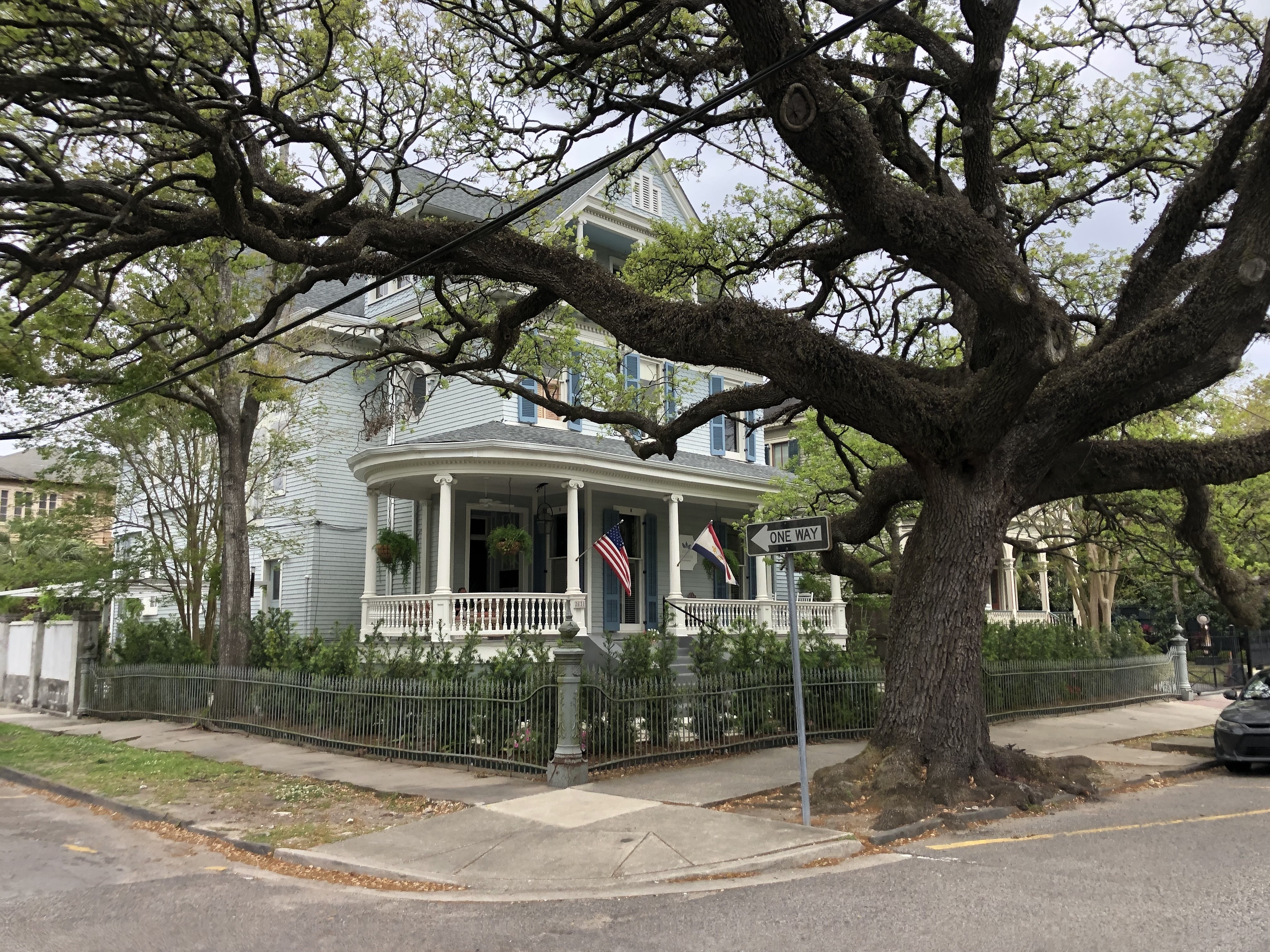 US Louisiana New Orleans Sully Mansion outside