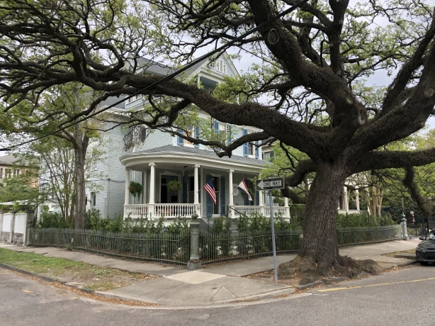US Louisiana New Orleans Sully Mansion outside