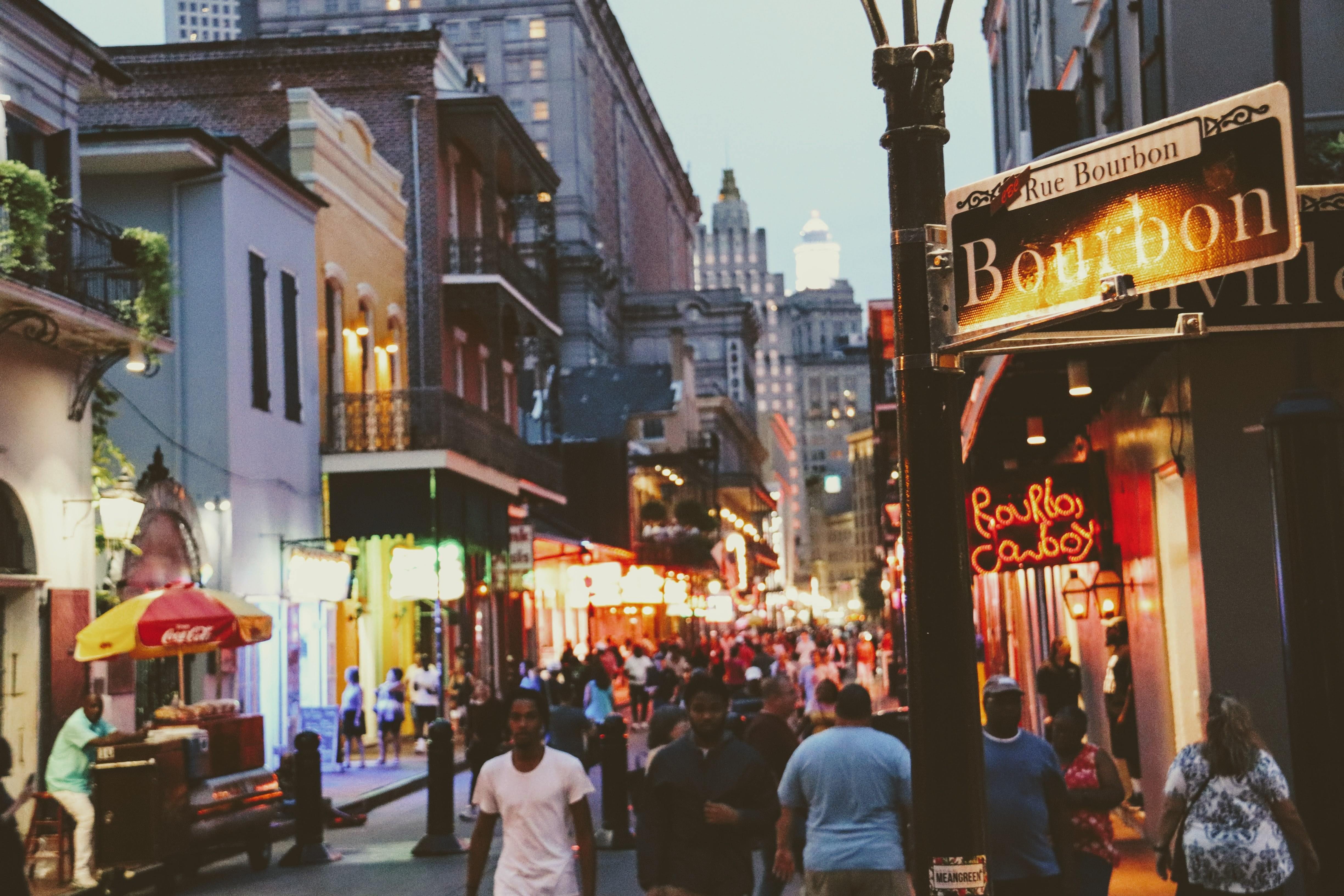 USA louisiana New Orleans bourbon street night nice unsplash