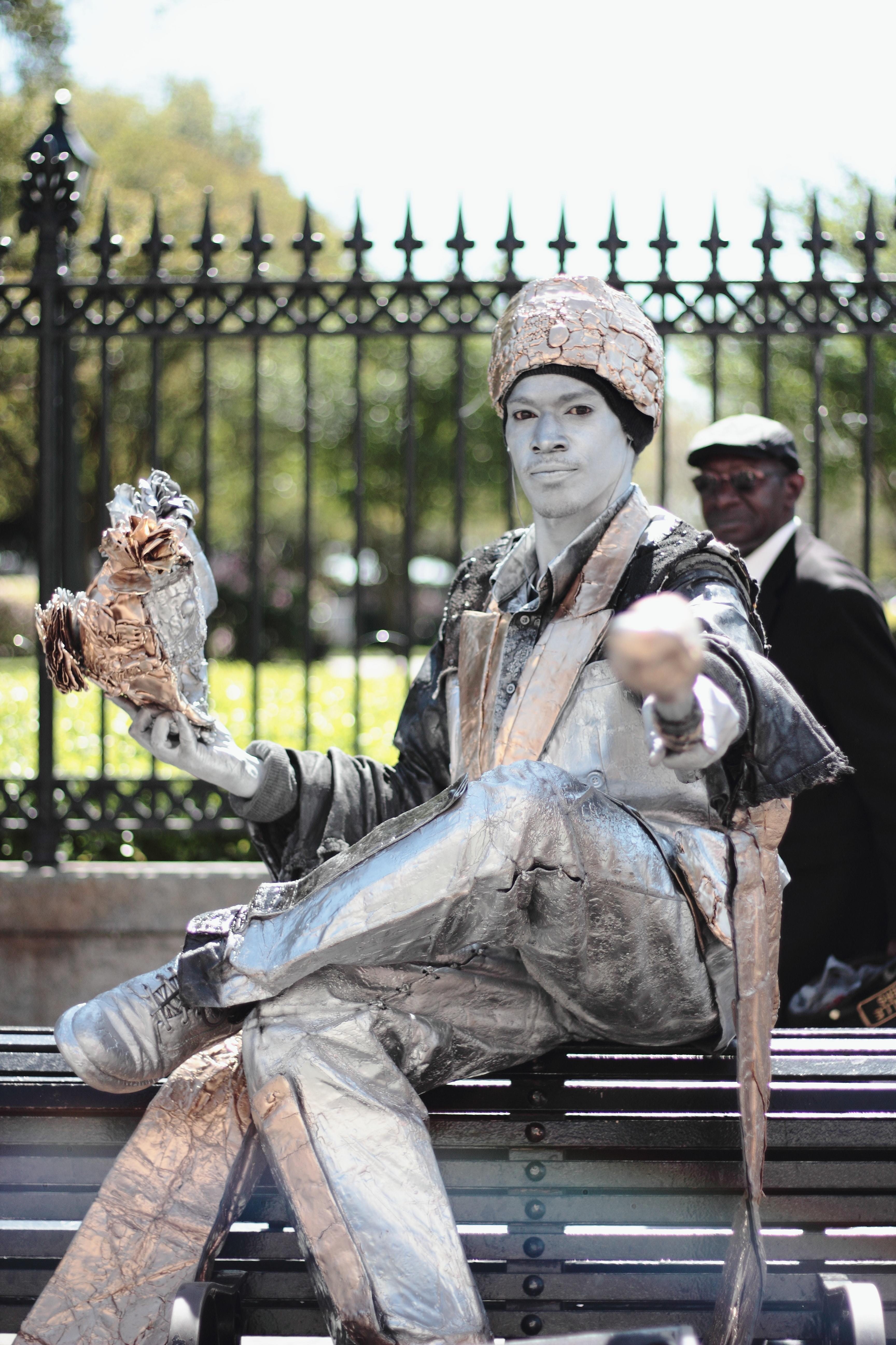 USA louisiana New Orleans living statues unsplash