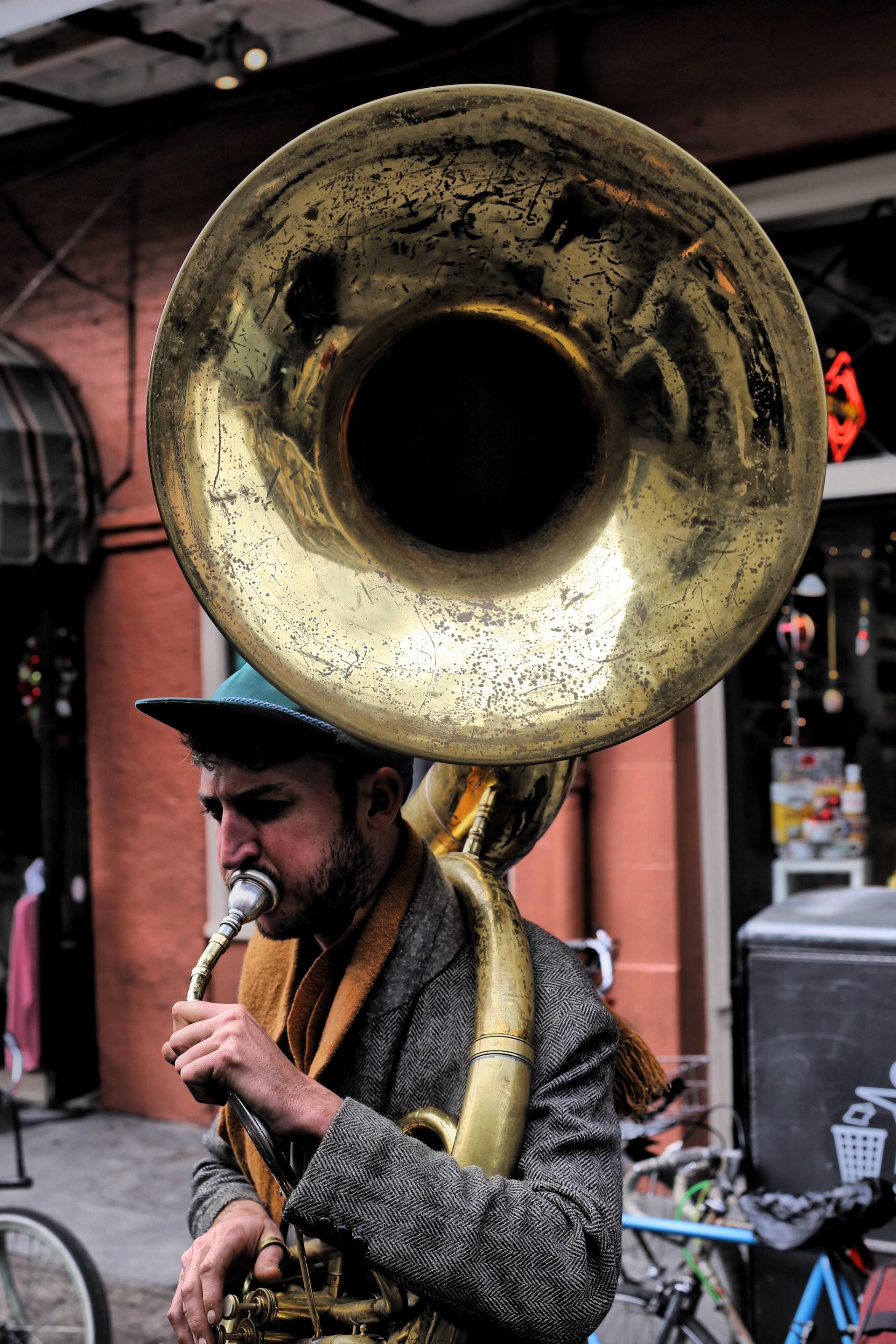 USA louisiana New Orleans music player street unsplash