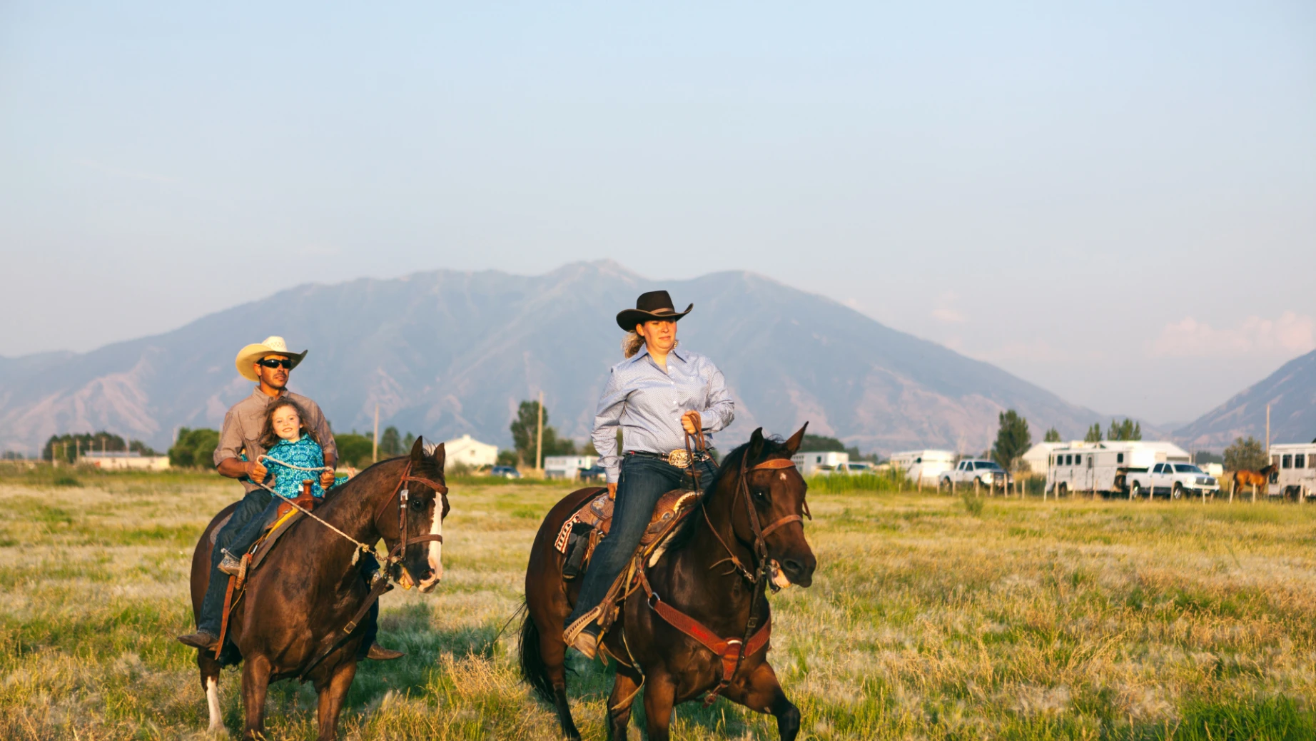 USA Nordwesten Oregon Aktivität reiten