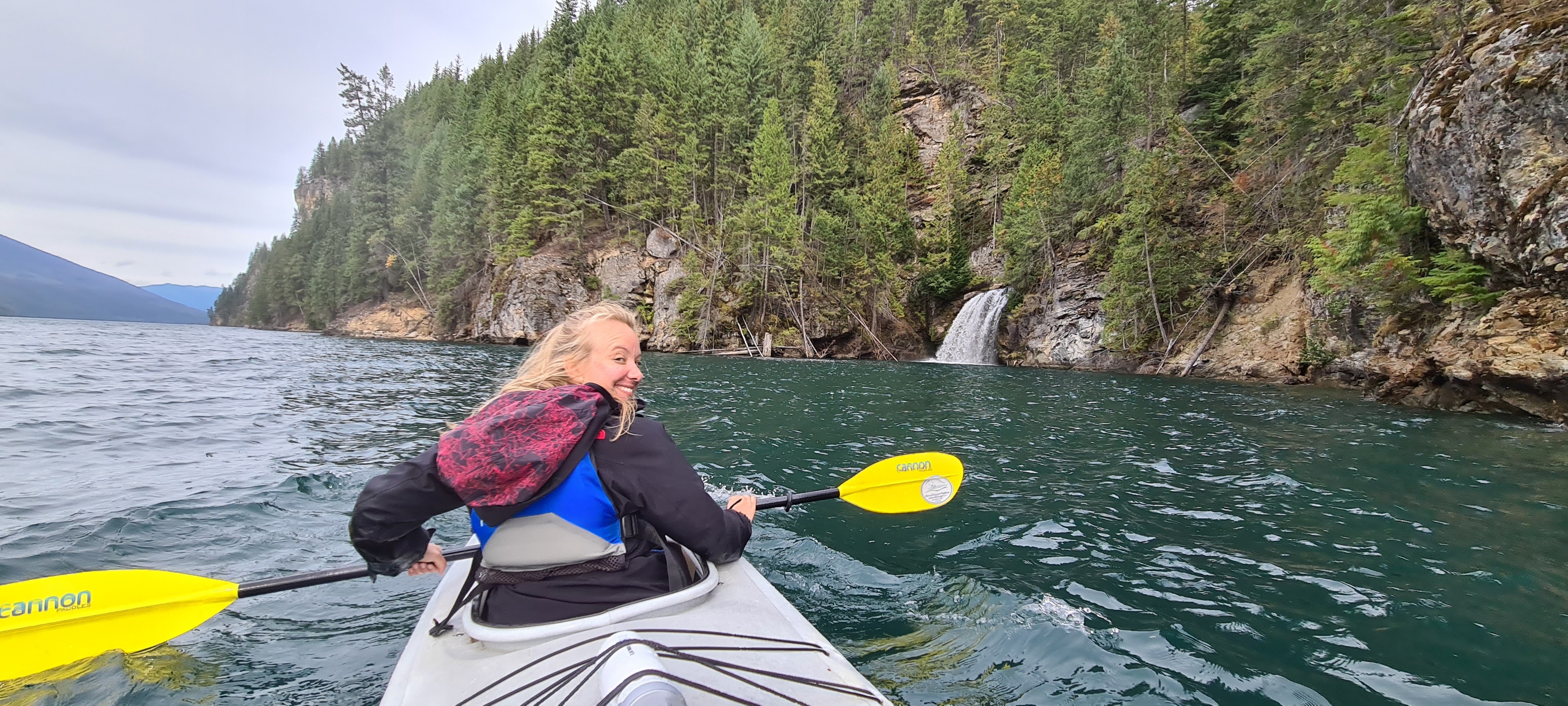 Ilona kayak revelstoke canada