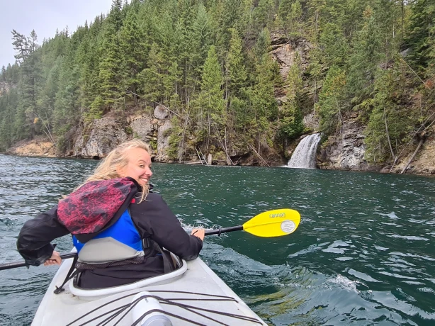 Ilona kayak revelstoke canada