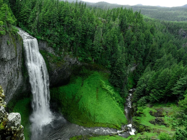 USA Nordwesten Salt Creek Falls Oregon Unsplash Nathan Anderson