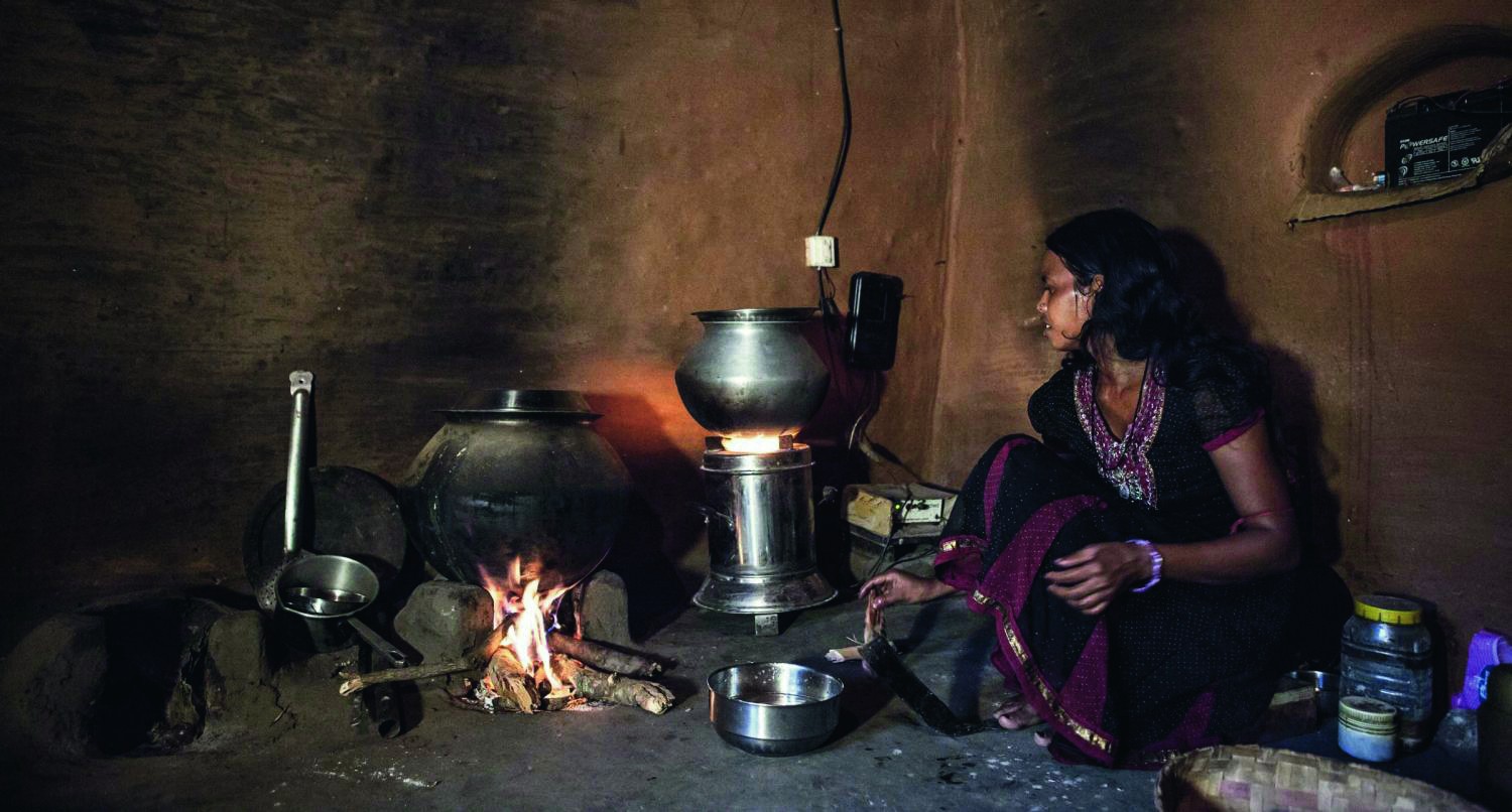 Duurzame maaltijdbereiding in India