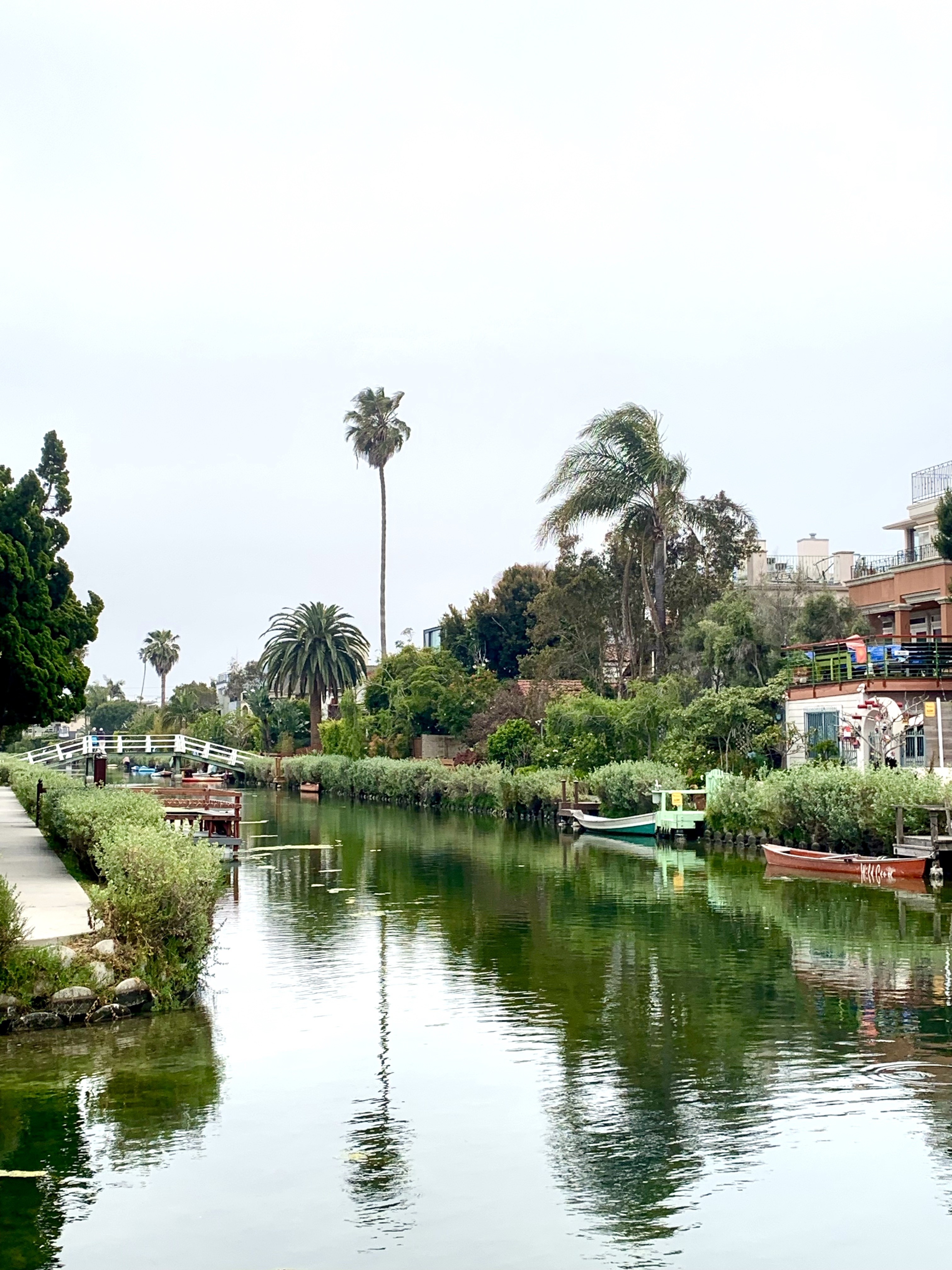 US CA Los Angeles Venice neighbourhood canals