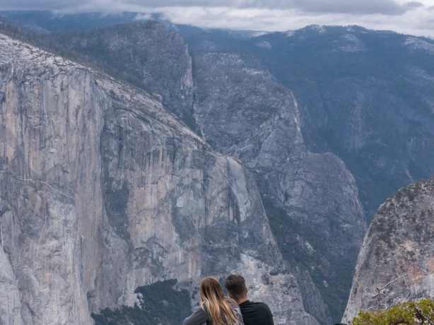 USA Paar Kalifornien Yosemite